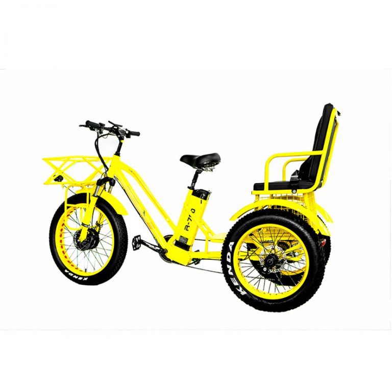 Bpm Bikes R 750X Rickshaw Electric Fat Tire Tricycle