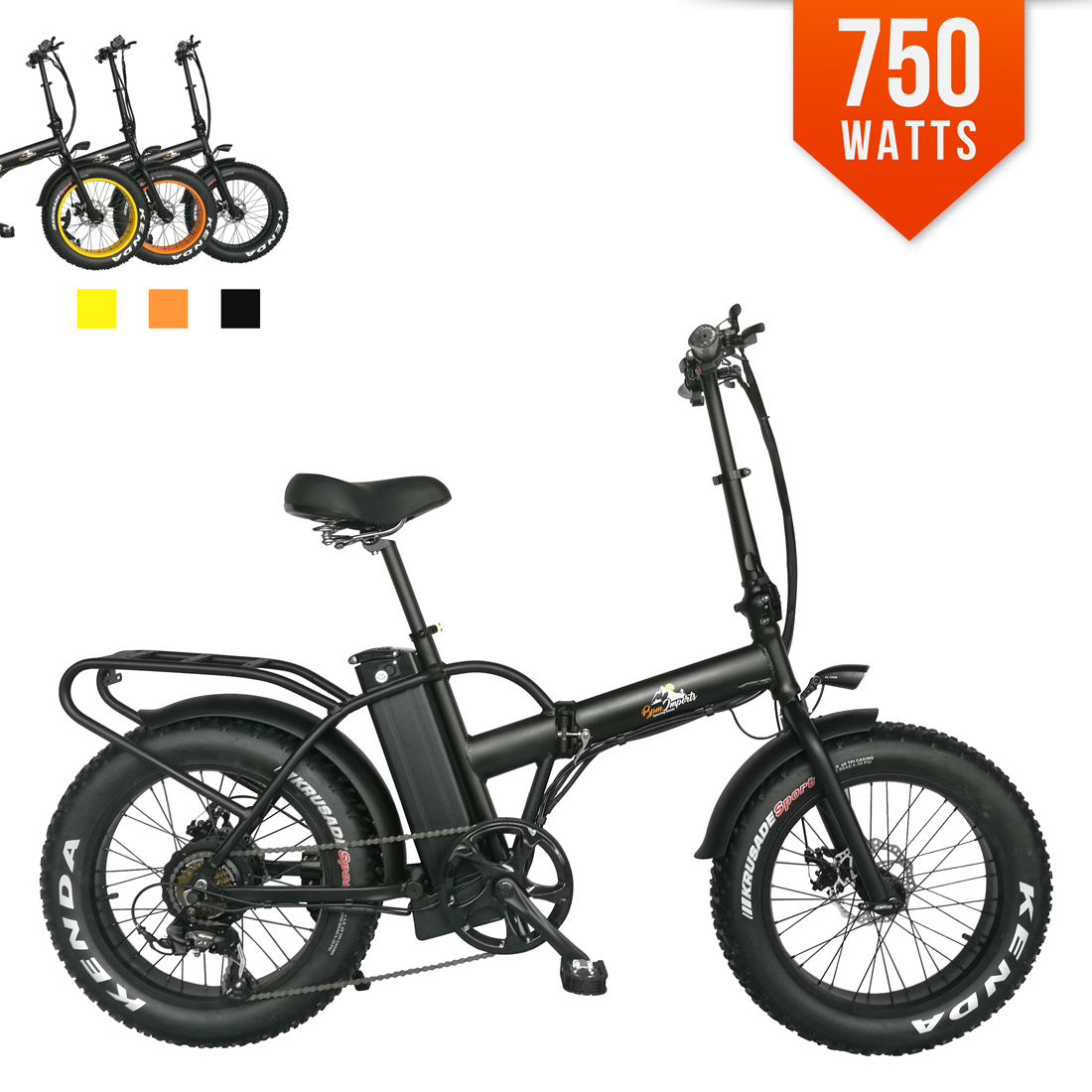 folding fat tire electric bike