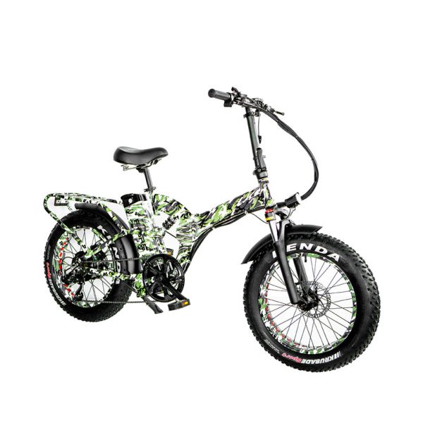 Bpm Bikes F15 Rs 1000w Folding Fat Tire Electric Bike