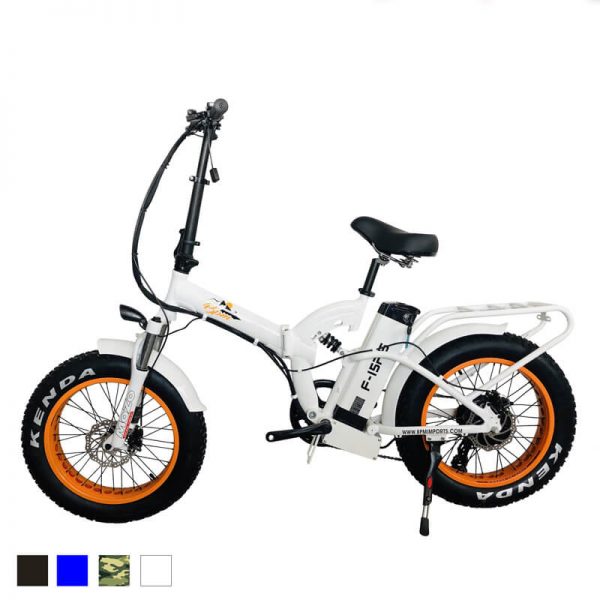 Bpm Bikes F15 Rs 1000w Folding Fat Tire Electric Bike