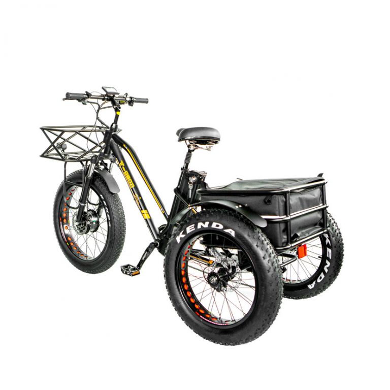 Bpm Bikes | T-950 | Fat Tire Electric Tricycle | Rear Storage