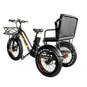 Bpm Bikes | R-750X | Rickshaw Electric Fat Tire Tricycle